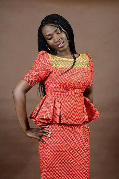 Ankara Peplum Tops Ankara Styles